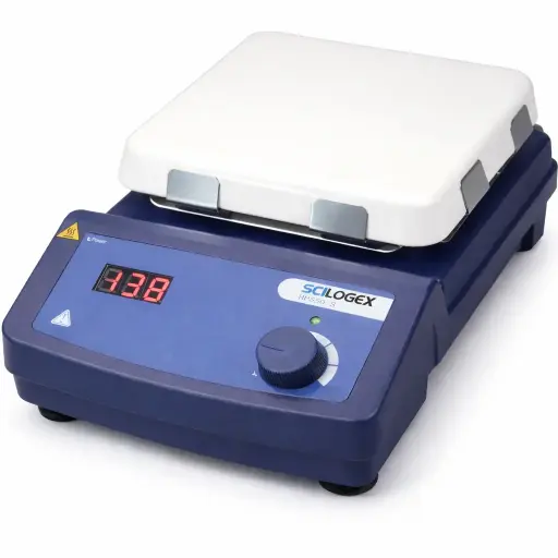 [512121019999] SCILOGEX SCI550-H LED Digital 7x7 Hotplate, 550ºC Max.